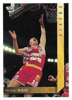 1994 Futera Australian NBL #4 Mike McKay