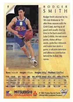 Back of Rodger Smith