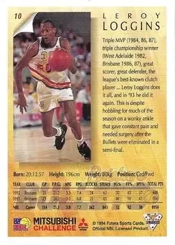 Back of Leroy Loggins