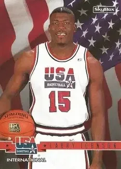 1994 SkyBox USA #7 Larry Johnson
