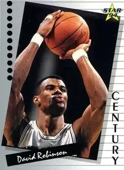 1994 Star Century #1 David Robinson
