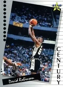 1994 Star Century #7 David Robinson