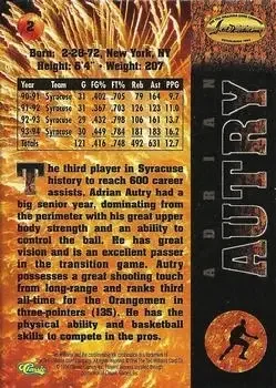 Back of Adrian Autry