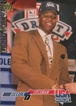 1994 Upper Deck USA #2 Derrick Coleman