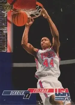 Front of Derrick Coleman