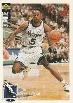 1994-95 Collector's Choice #5 Donald Royal
