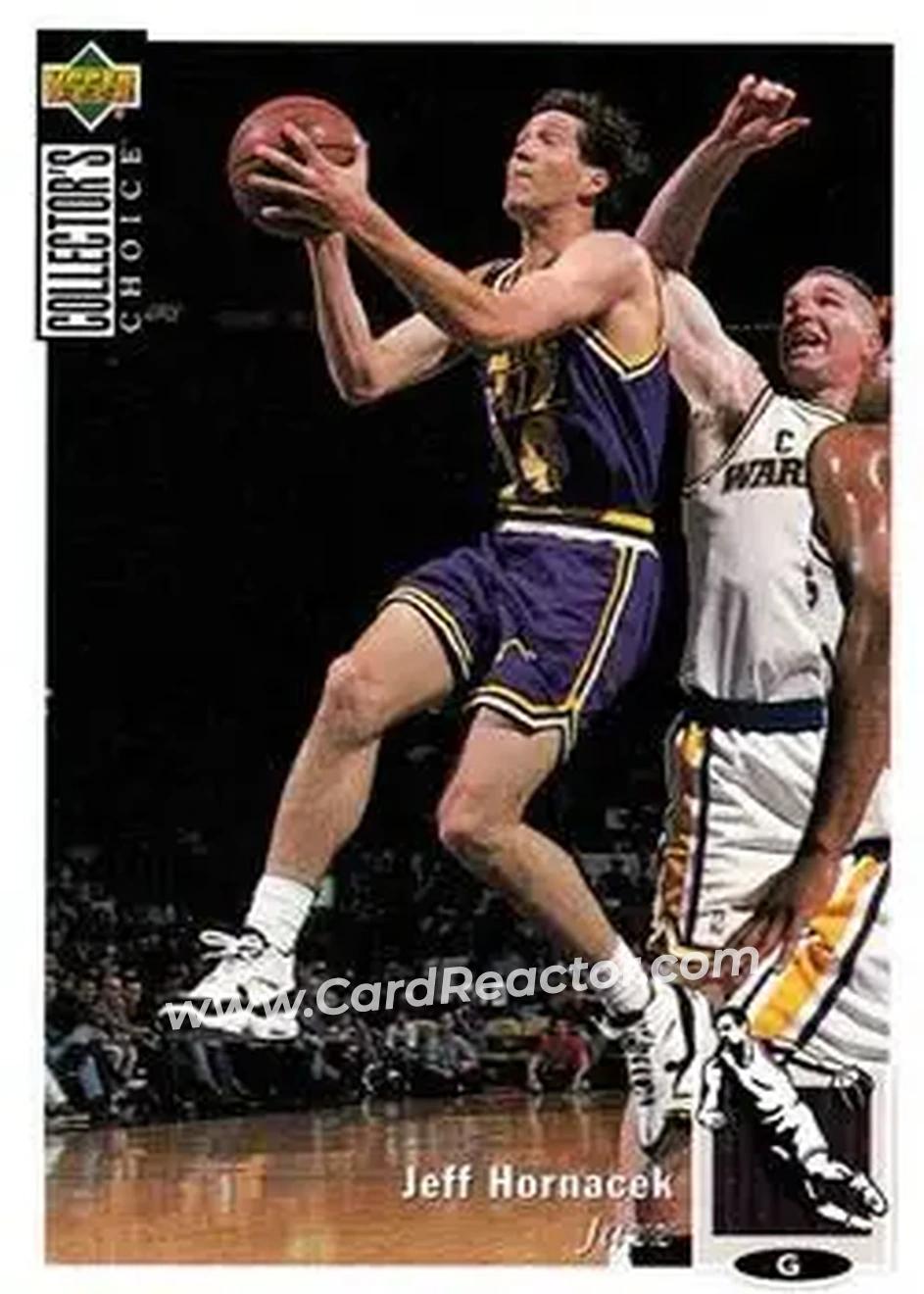 1994-95 Collector's Choice #14 - Jeff Hornacek - Utah Jazz - Front
