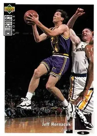 1994-95 Collector's Choice #14 - Jeff Hornacek - Utah Jazz 1994-95 Collector's Choice #14 - Jeff Hornacek - Utah Jazz