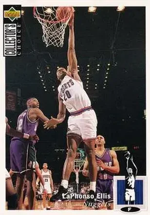 1994-95 Collector's Choice #20 - LaPhonso Ellis - Denver Nuggets