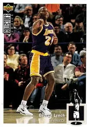 1994-95 Collector's Choice #24 - George Lynch - Los Angeles Lakers