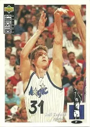 1994-95 Collector's Choice #38 - Jeff Turner - Orlando Magic