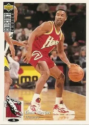 1994-95 Collector's Choice #39 - Ennis Whatley - Atlanta Hawks