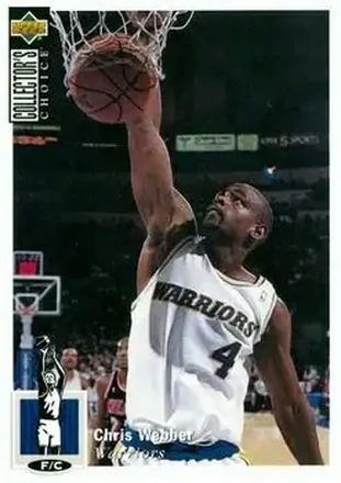 1994-95 Collector's Choice French #4 Chris Webber