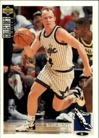 1994-95 Collector's Choice French #11 - Scott Skiles - Orlando Magic 1994-95 Collector's Choice French #11 - Scott Skiles - Orlando Magic