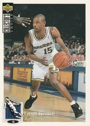 1994-95 Collector's Choice French #15 - Latrell Sprewell - Golden State Warriors