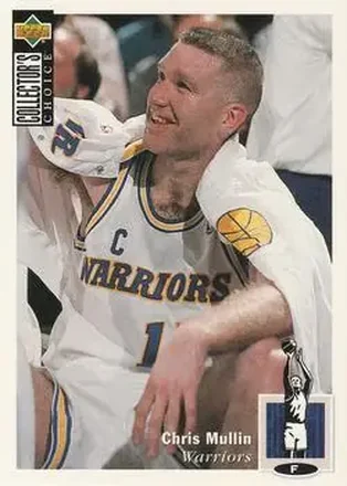1994-95 Collector's Choice French #17 - Chris Mullin - Golden State Warriors