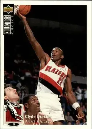 1994-95 Collector's Choice French #22 - Clyde Drexler - Portland Trail Blazers