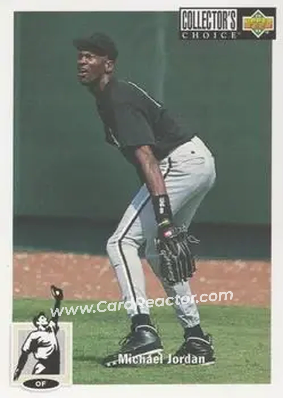 1994-95 Collector's Choice French #23 - Michael Jordan - Chicago White Sox - Front 1994-95 Collector's Choice French #23 - Michael Jordan - Chicago White Sox - Front