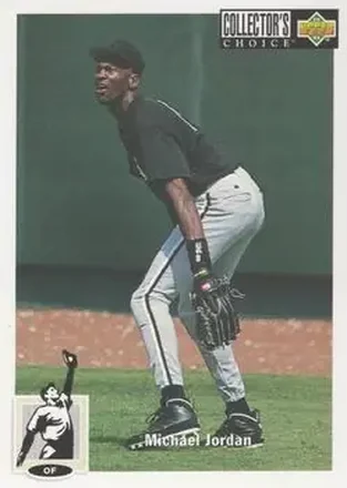 1994-95 Collector's Choice French #23 - Michael Jordan - Chicago White Sox