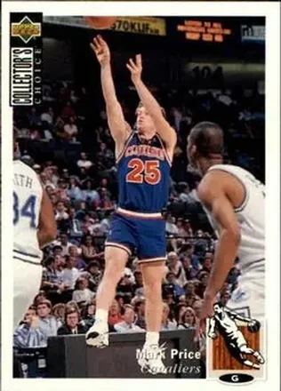 1994-95 Collector's Choice French #25 - Mark Price - Cleveland Cavaliers