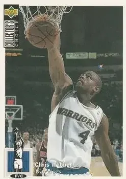 1994-95 Collector's Choice German #4 Chris Webber