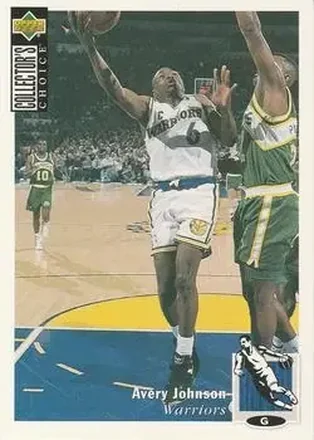 1994-95 Collector's Choice German #6 Avery Johnson