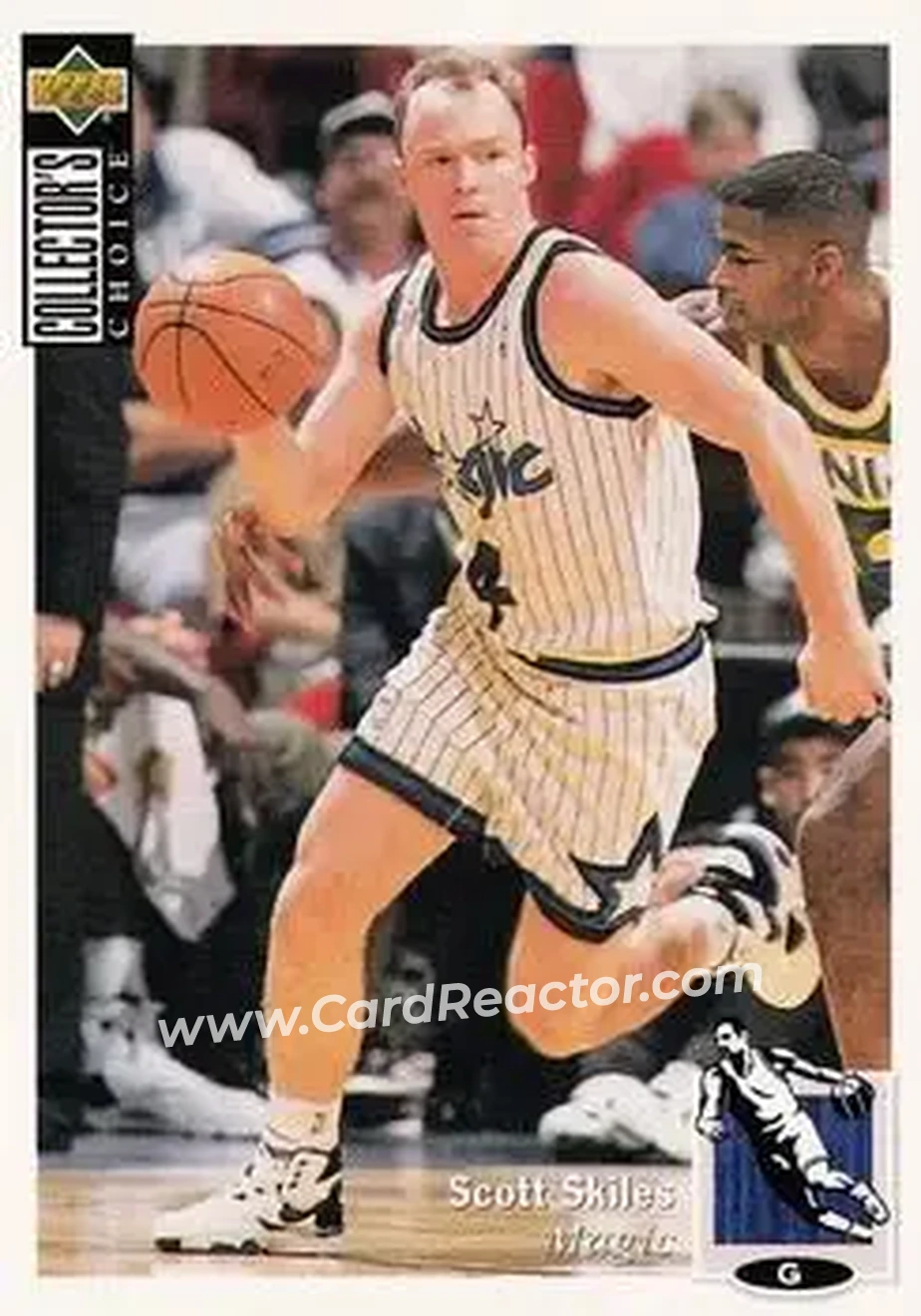 1994-95 Collector's Choice German #11 - Scott Skiles - Orlando Magic - Front