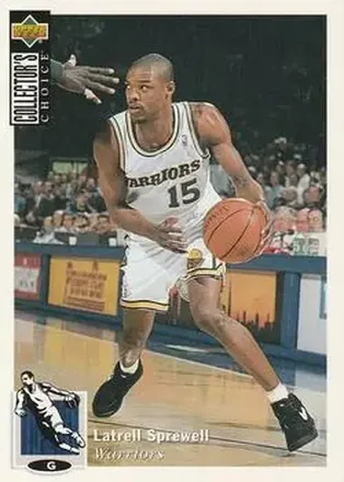1994-95 Collector's Choice German #15 - Latrell Sprewell - Golden State Warriors