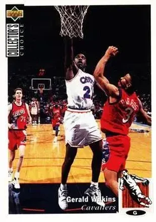 1994-95 Collector's Choice German #21 - Gerald Wilkins - Cleveland Cavaliers