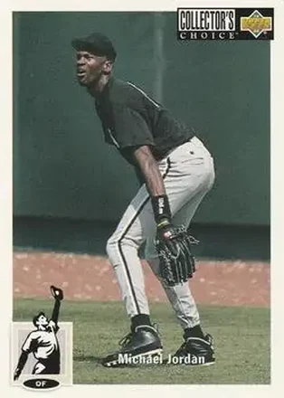 1994-95 Collector's Choice German #23 - Michael Jordan - Birmingham Barons