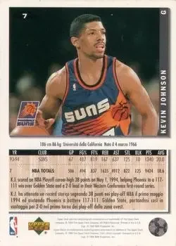 Back of Kevin Johnson