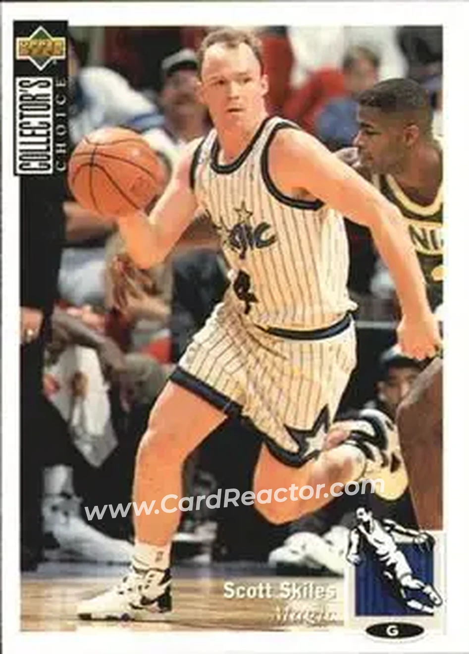 1994-95 Collector's Choice Italian #11 - Scott Skiles - Orlando Magic - Front 1994-95 Collector's Choice Italian #11 - Scott Skiles - Orlando Magic - Front