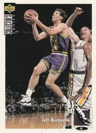 1994-95 Collector's Choice Italian #14 - Jeff Hornacek - Utah Jazz 1994-95 Collector's Choice Italian #14 - Jeff Hornacek - Utah Jazz