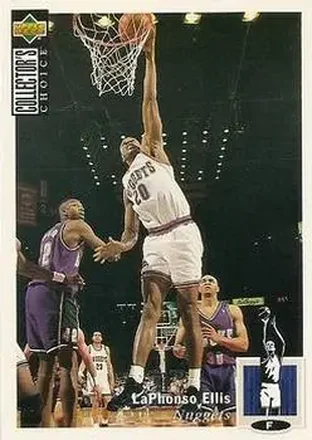 1994-95 Collector's Choice Italian #20 - LaPhonso Ellis - Denver Nuggets
