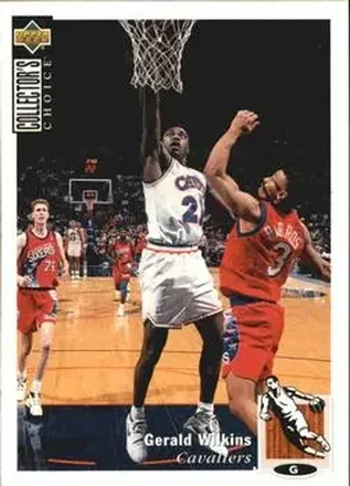 1994-95 Collector's Choice Italian #21 - Gerald Wilkins - Cleveland Cavaliers