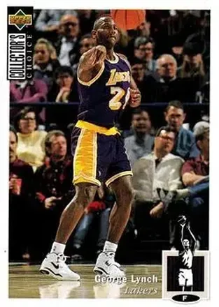 1994-95 Collector's Choice Italian #24 - George Lynch - Los Angeles Lakers