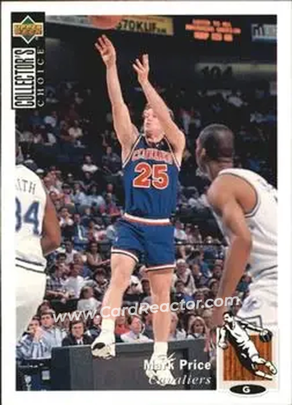 1994-95 Collector's Choice Italian #25 - Mark Price - Cleveland Cavaliers - Front 1994-95 Collector's Choice Italian #25 - Mark Price - Cleveland Cavaliers - Front