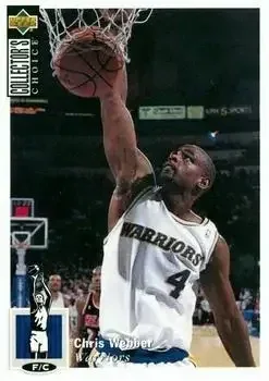 1994-95 Collector's Choice Japanese #4 Chris Webber