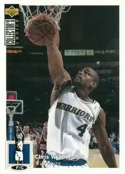 1994-95 Collector's Choice Spanish #4 Chris Webber