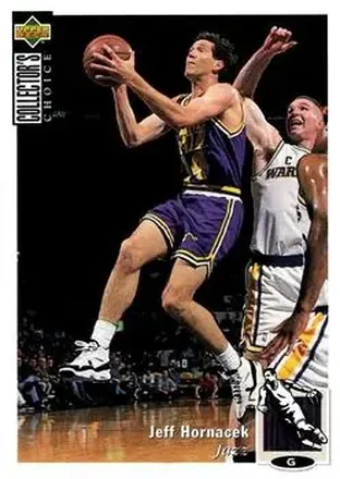 1994-95 Collector's Choice Spanish #14 - Jeff Hornacek - Utah Jazz 1994-95 Collector's Choice Spanish #14 - Jeff Hornacek - Utah Jazz
