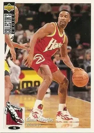 1994-95 Collector's Choice Spanish #39 - Ennis Whatley - Atlanta Hawks