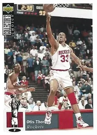 1994-95 Collector's Choice Spanish II #39 - Otis Thorpe - Houston Rockets
