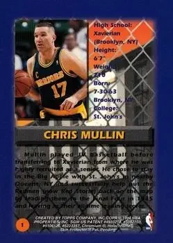 Back of Chris Mullin
