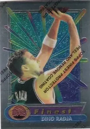 1994-95 Finest #13 - Dino Radja - Boston Celtics 1994-95 Finest #13 - Dino Radja - Boston Celtics