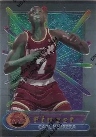 1994-95 Finest #27 - Carl Herrera - Houston Rockets