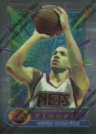1994-95 Finest #28 - Kevin Edwards - New Jersey Nets 1994-95 Finest #28 - Kevin Edwards - New Jersey Nets