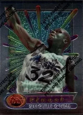 1994-95 Finest #32 - Shaquille O'Neal - Orlando Magic 1994-95 Finest #32 - Shaquille O'Neal - Orlando Magic