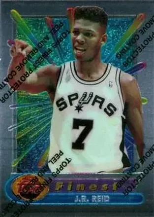 1994-95 Finest #35 - J.R. Reid - San Antonio Spurs