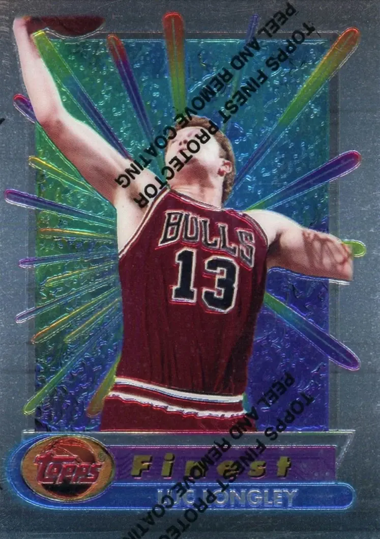 Front of Luc Longley