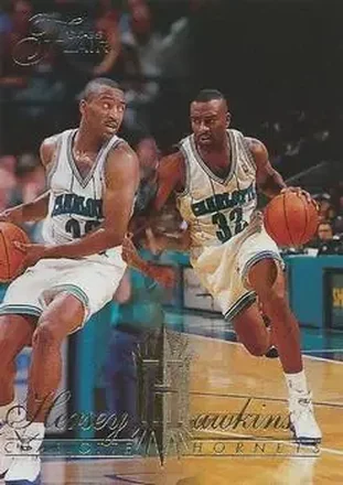 1994-95 Flair #16 - Hersey Hawkins - Charlotte Hornets